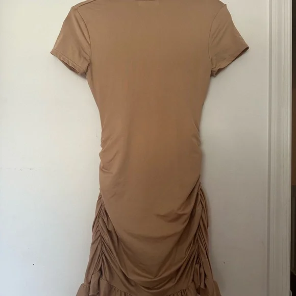 CLEARANCE ❤️SHEIN Tan Mini Dress - Picture 7 of 8